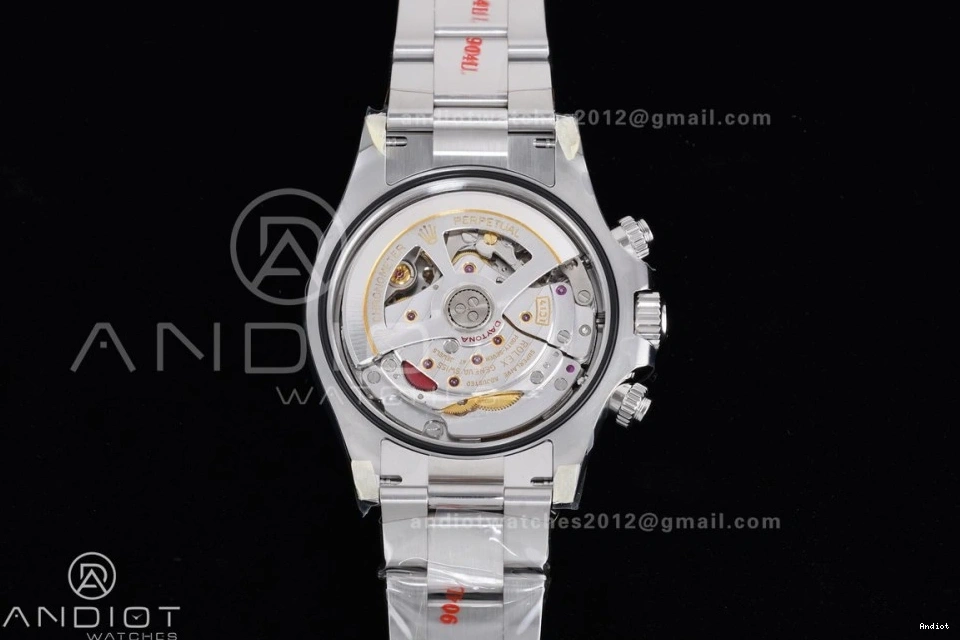 DD4131 SS Dial Best on 904L Daytona Bracelet Clean Black Edition 1:1 2023 126500 Steel 0518